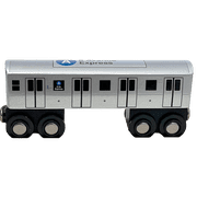 Munipals MP01-110A Wooden Subway Train New York City MTA NYC-A 8th Avenue Express
