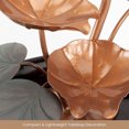 thumbnail image 4 of Bits and Pieces 10 Inch Indoor Water Lily Tabletop Water Serenity Fountain, 4 of 7