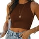 thumbnail image 2 of Camiseta básica sin mangas para mujer Nikou ajustada durabilidad mejorada, 2 of 5