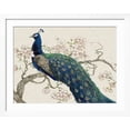 thumbnail image 2 of Art.com Peacock and Blossoms II Art Print by Tim O'toole, White Frame Wall Art, 40" x 32", 2 of 5