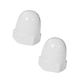 thumbnail image 4 of 2 tapas de cerámica para pernos de inodoro, fáciles de instalar, decorativas y útiles, para suelo del inodoro, decoración para baño. Blanco, 4 of 8