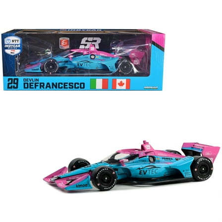 Dallara IndyCar #29 "EVTEC Performance Group" Andretti Steinbrenner Autosport 1/18 Diecast Model Car by Greenlight