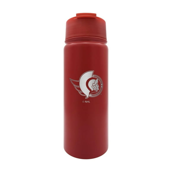 Officially Licensed Nhl Stainless Steel Executive 18Oz Water Bottle Ottawa Senators