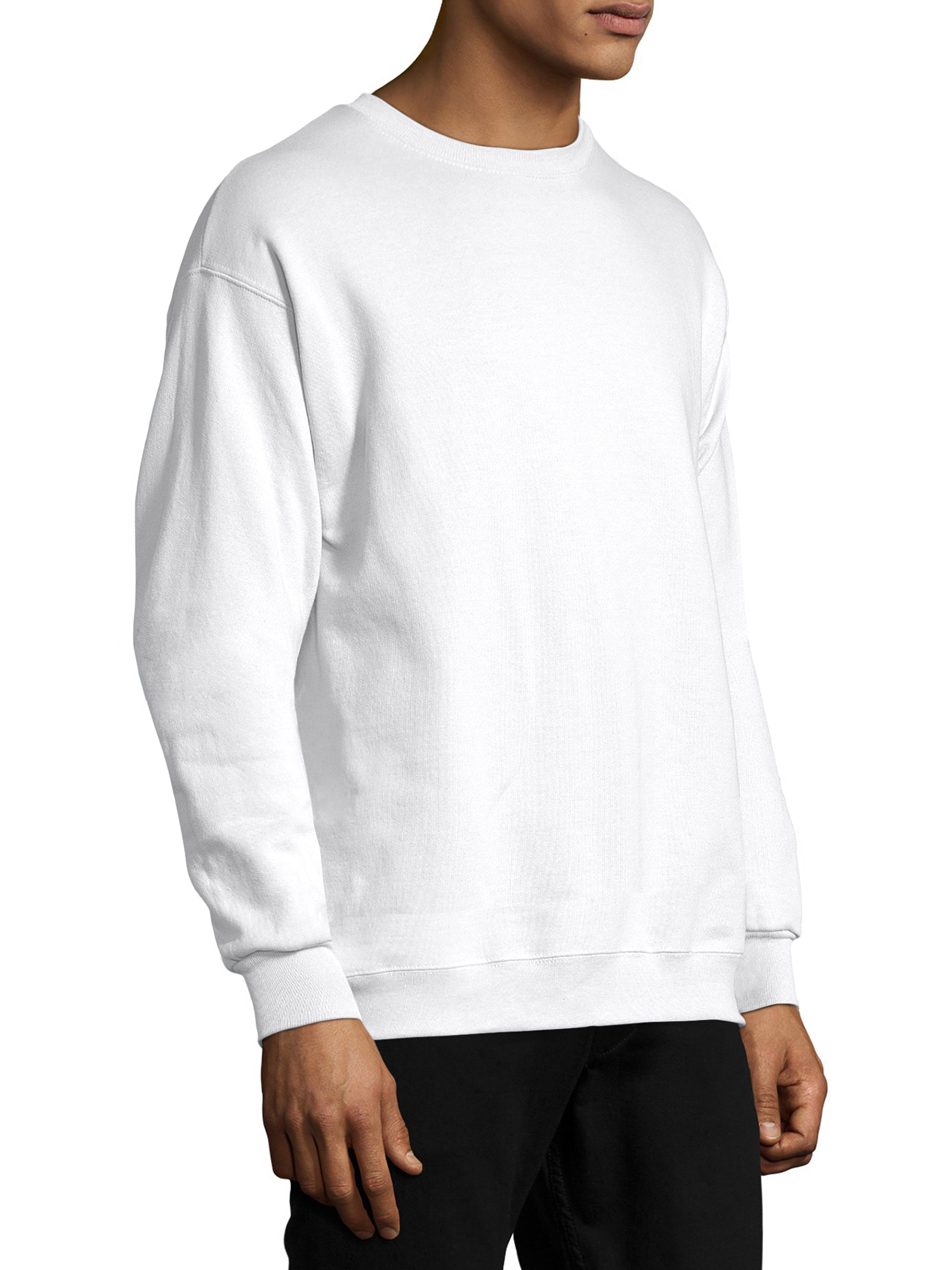 Hanes Men's and Big Men's Ecosmart Fleece Sweatshirt, up to Size 5XL - image 3 of 6