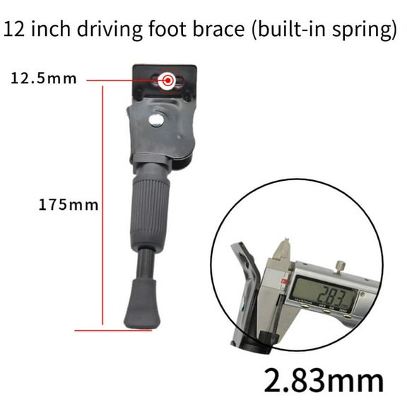 electric Bike Kickstand Non Slip Support Leg Kick Stand 12-14inch ebike