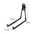 thumbnail image 2 of Wall Mount Storage Hanger with 2 Extension Cord Holder Organizer, Hooks for Ladder, Ski, Sports, Utility, Garden Tool, Hose Storage Rack Organizer, 2 of 5