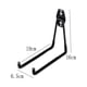 thumbnail image 2 of Percha de pared para almacenamiento con 2 soportes para cables de extensión, ganchos para escaleras, esquís, deportes, herramientas de jardín y organizador de mangueras, 2 of 5