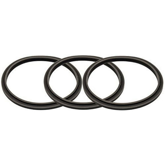 Blendin Set of 3 Gaskets with Lip, Compatible with Nutribullet 900W Blender Juicer Blades