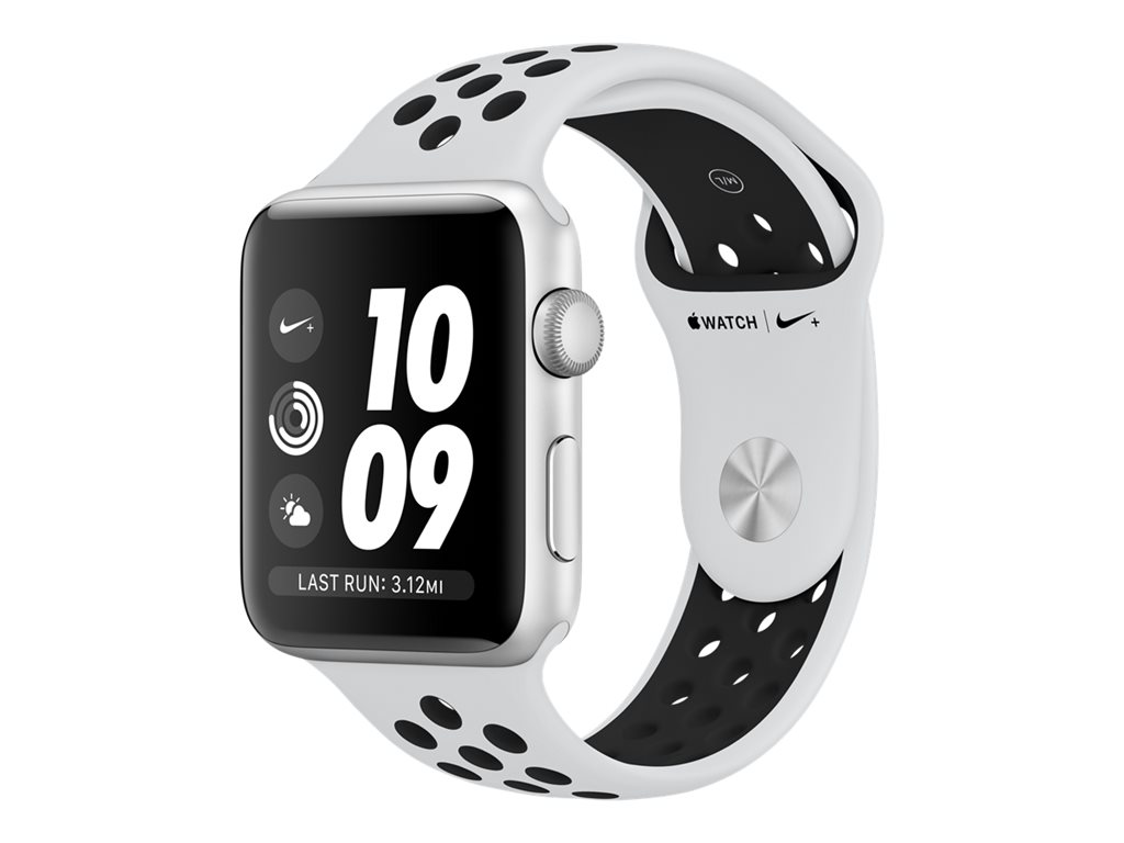 Apple Watch Nike+ Series 3 (GPS) - 38 mm - silver aluminum - smart 