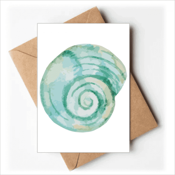 Snail Marine Life Blue Illustration Greeting Cards You are Invited Invitations