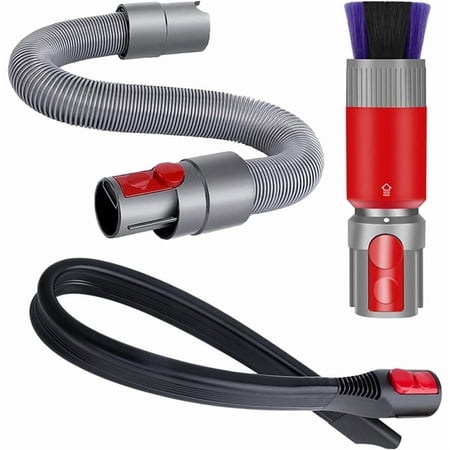 Crevice Tool Extension Hose+Dusting Brush For Dy*son GEN5 G5 V15 V11 V10 V8 V7,Car Detailing,Dryer Vent,Delicate Surfaces