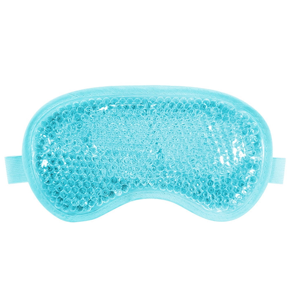 Cooling Ice Gel Eye Mask Reusable Eye Masks, Sleeping Mask with Plush