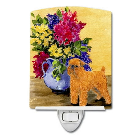 

Caroline s Treasures SS8543CNL Brussels Griffon Ceramic Night Light 6x4x3 multicolor