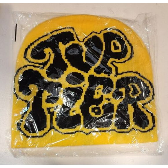 Fashion Popular Y2K Beanie Hat TOP TIER Dome Cap New Multiple 11 Colors Hip Hop Skull Cap Knit YellowBlack