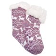 thumbnail image 3 of Angelina Kids Winter-Weight Sherpa-Lined Knitted Thermal Crew Socks (3-Pairs), 3 of 8
