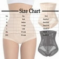 thumbnail image 2 of Fewfanhot Women's Mesh Shapewear High Waisted Tummy Control - Breathable Elastic Seamless Panties Postpartum Briefs Full Coverage Underwear, 2 of 3