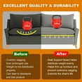 thumbnail image 4 of Homyfort Couch Cushion Support for Sagging Seat - Sofa Saver Protector Insert Board Sagging Cushions,Sofa Replacement Parts Fit Most Couch with Non-Slip Durable Surface & Thick MDF Board, 4 of 10