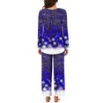 thumbnail image 3 of Summer Savings!ChaoHeng Two Piece Outfits for Women 2024 Christmas Save Up Under 50% Fashionable(Blue,S), 3 of 7