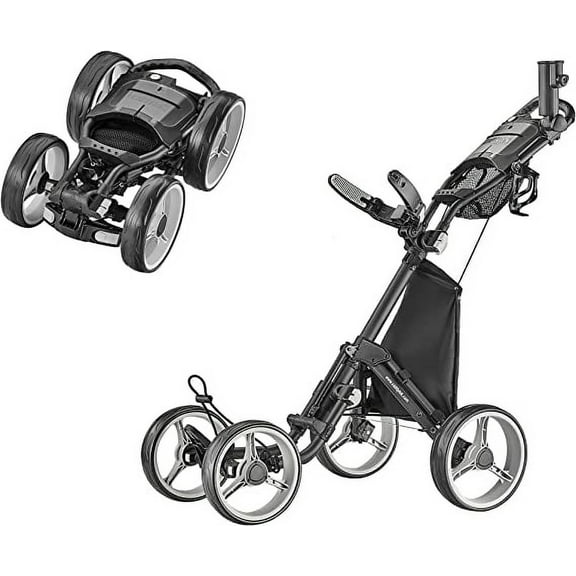 CaddyTek Explorer Version 8, Dark Grey Golf Push & Pull Carts