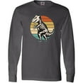 thumbnail image 3 of Inktastic Dinosaur Skeleton Halloween Long Sleeve T-Shirt, 3 of 5
