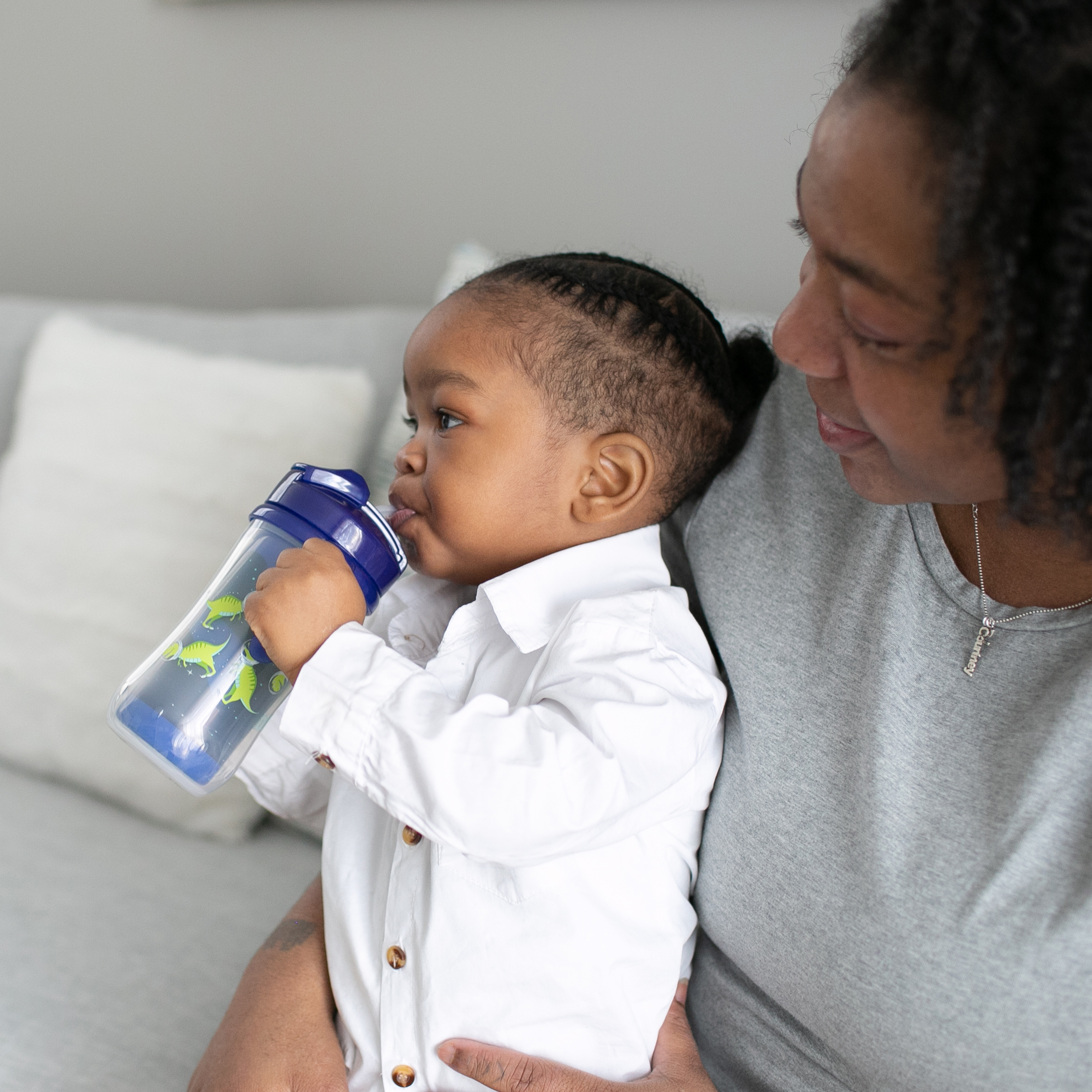 Dr. Brown's Milestones Insulated Sippy Cup with Straw, Blue, 10oz, 2-Pack photo 8