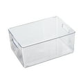 thumbnail image 2 of Libro Storage Organizer Bin, Contenedor de Almacenamiento de Biblioteca Transparentes, ONA Organización Eficientte Versátil Ligera Con Para El Gabinete, 2 of 7