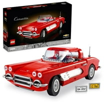 LEGO Icons Corvette Model Car Kit - Buildable DIY Classic Corvette Set for Adults, Ages 18  - Birthday Gift Idea for Fans of Classic Cars - 10321