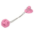 thumbnail image 4 of Suction Cup Dog Chewing Toy, Multi-Functional Squeaking Sound Design Dog Rope Ball Toy  For Indoors And Outdoors For Pets Pink, 4 of 8