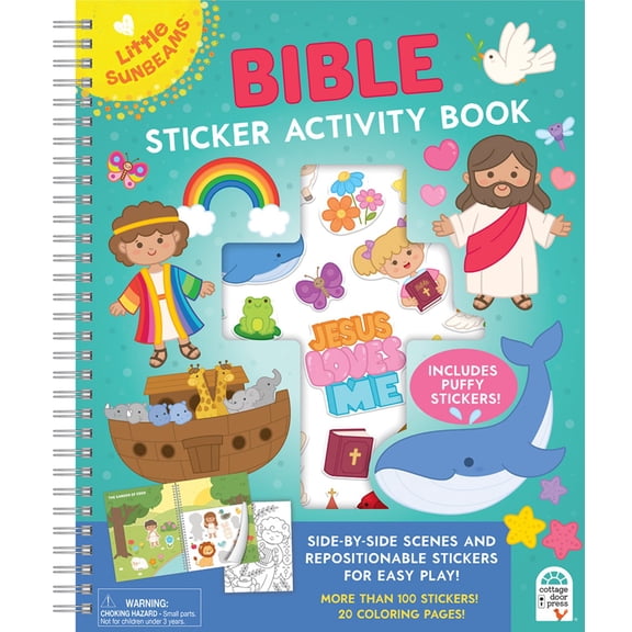 Bible Sticker Activity Book (Little Sunbeams) (Paperback)