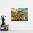 thumbnail image 2 of Pieter Bruegel Procession Calvary Christ Cross Painting Extra Large XL Wall Art Poster Print, 2 of 3