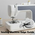 thumbnail image 2 of Adjustable Magnetic Seam Guide for Sewing Machines | Stainless Steel Thickness Guide for Lockstitch & Industrial | Universal Curved Edge-silvery-3pcs, 2 of 7