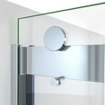 thumbnail image 2 of DreamLine Sapphire-V 56-60 in. W x 76 in. H Bypass Shower Door in Chrome and Clear Glass, 2 of 5