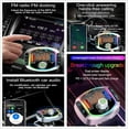 thumbnail image 5 of Bluetooth 5.3 FM Transmitter for Car, Radio Transmitter for Car, QC18W & PD30W Fast Charging, Dual Screen Display, 7 Color LED Backlit Lights, Voice Assistant, Hands-Free Calling,Auto Memory Function, 5 of 7