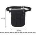 thumbnail image 4 of Riñonera para enfermera médica, bolsas de enfermera para suministros de trabajo con organizador de bolsillo, cinturón organizador de enfermera con múltiples compartimentos, 4 of 5