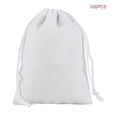 thumbnail image 4 of Monstrate Bolsas de joyería de terciopelo de 100 piezas, bolsas de almacenamiento de juguetes, organizador pequeño a prueba de polvo, bolsa de regalo Almacenamiento y organización del hogar Blanco Monstrate HA079784-03, 4 of 6