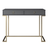 Ameriwood Home Serenity Computer Desk, Graphite Gray - Walmart.com