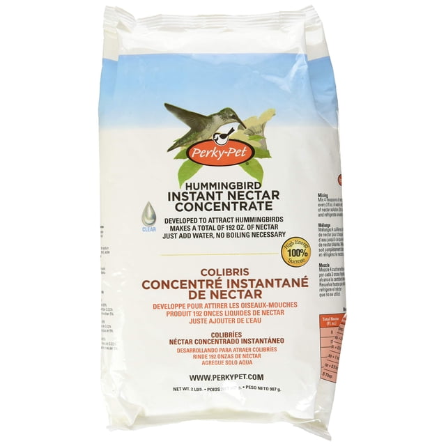 Concentrado de néctar instantáneo Perky-Pet 244CLSF para colibríes, 907 g