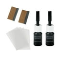 thumbnail image 2 of Guardoinrt 2Pcs Automotive Glass Repair Fluid Windshield Car Resin Tool Crack DIY Fix Black 7cm 1Set, 2 of 6