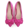 thumbnail image 3 of Zapatillas de ballet TN TANGNEST para mujer, cómodas, rojas, 3 of 7