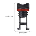 thumbnail image 3 of M'lis Black Nylon Kayak Drain Plug Hull (3 Count), 3 of 6