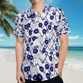 thumbnail image 5 of High Quality Hawaiian Shirts for Men Short Sleeve Aloha Beach Shirt Floral Summer Casual Button Down Shirts Blouses QPYEI3, 5 of 7