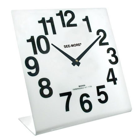 Giant Flip Clock - Reizen Giant View Clock- White Face