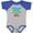 Heather and Royal, variant on Inktastic Mountain Biker in Training Boys or Girls Baby Bodysuit