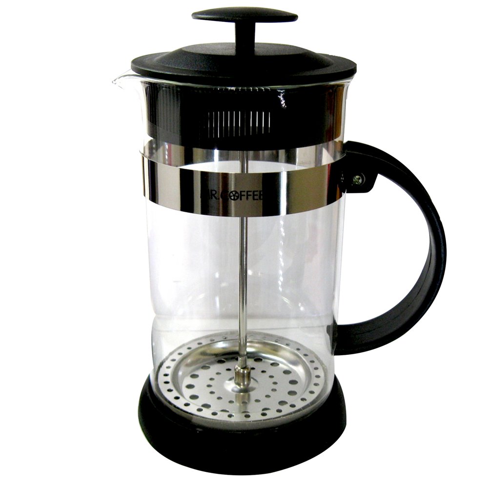Cafe Oasis 1.1 Qt. Glass Body Coffee Press