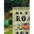 thumbnail image 2 of Printtoo Tan On The Road Again Caravans Personalized Camping Flags For Campers Double Sided CampsiteFlagOutdoor GardenFlags, 2 of 4
