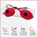 thumbnail image 2 of Gafas de Bronceado Super Sunnies Protección Ocular UV Rojas, 2 of 7