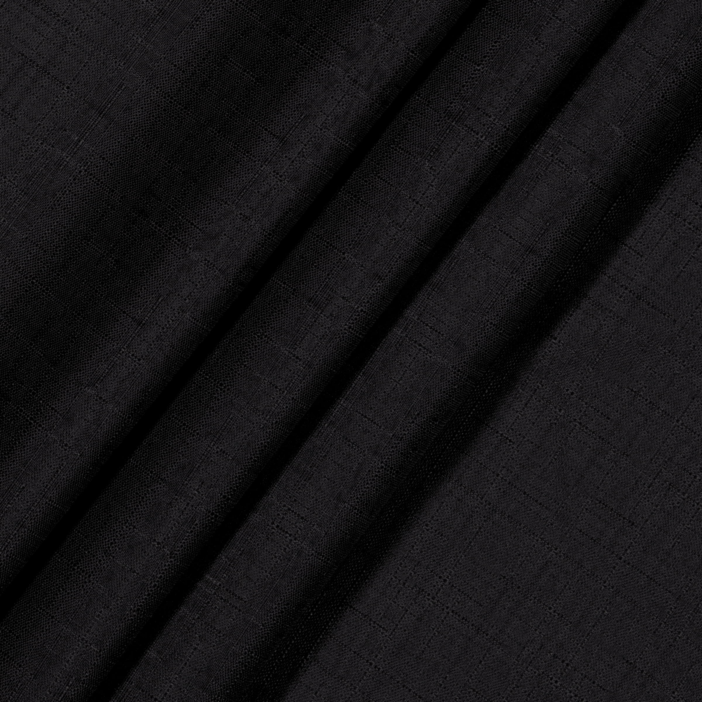 Eclipse Kendall Grommet Blackout Curtains, 54 In Long x 42 In Wide, Black