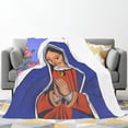 thumbnail image 2 of Yibo Inspirational Christian Gifts Blanket Flannel Soft and Comfortable Anti-static Bed Sofa Blanket, 2 of 8