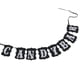 thumbnail image 3 of CANDY BAR Cartón Guirnalda Banner Boda Fiesta Decoración Fotografía Prop (Negro), 3 of 5
