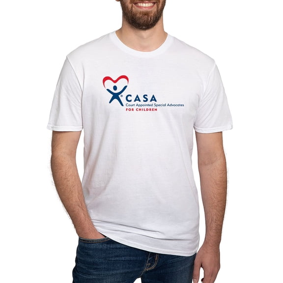 CafePress - CASA Logo (Horizontal) Men's Classic T Shirt - Fitted T-Shirt, Vintage Fit Soft Cotton Tee